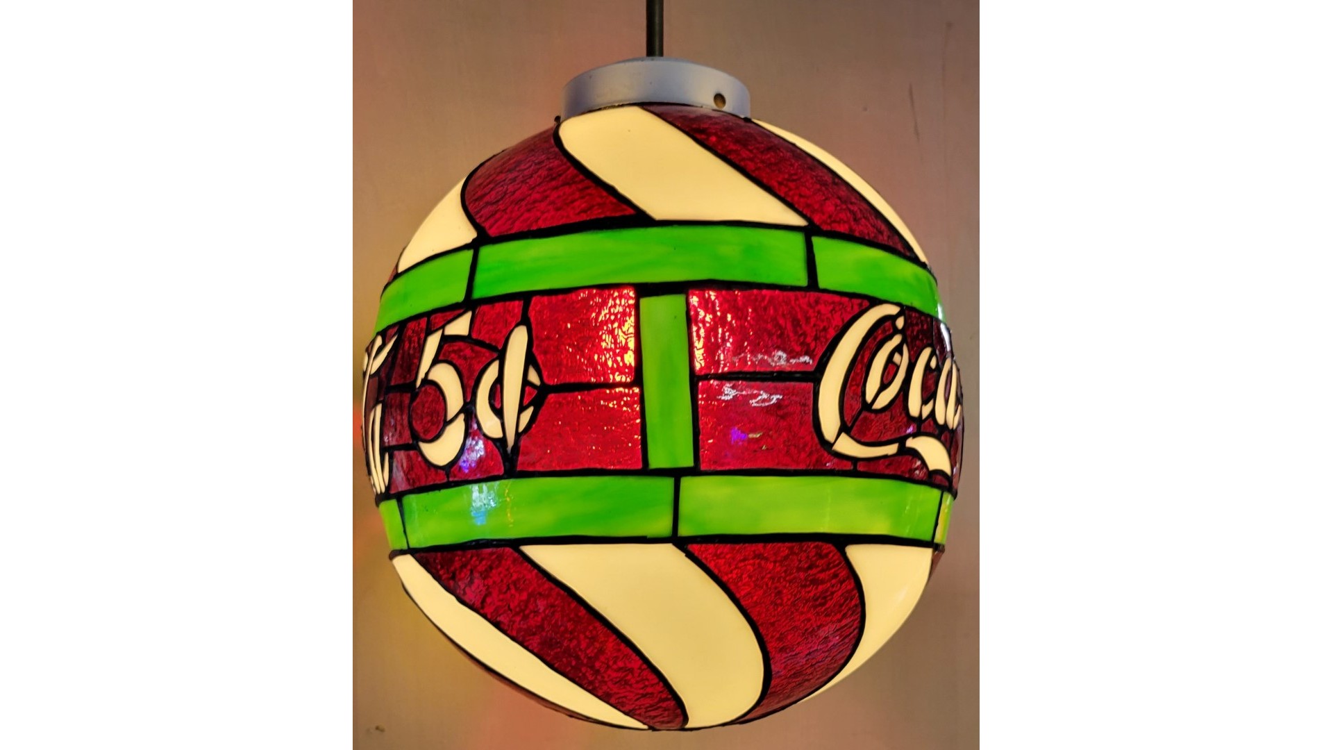 Glass Coke Globe